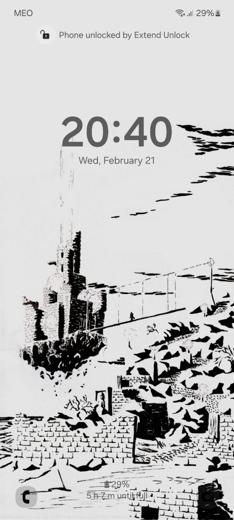 Inktober Journey Phone Wallpaper