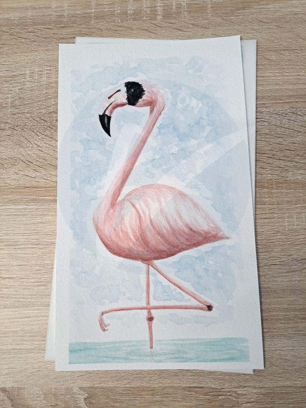 Flamingo Print - Image 2