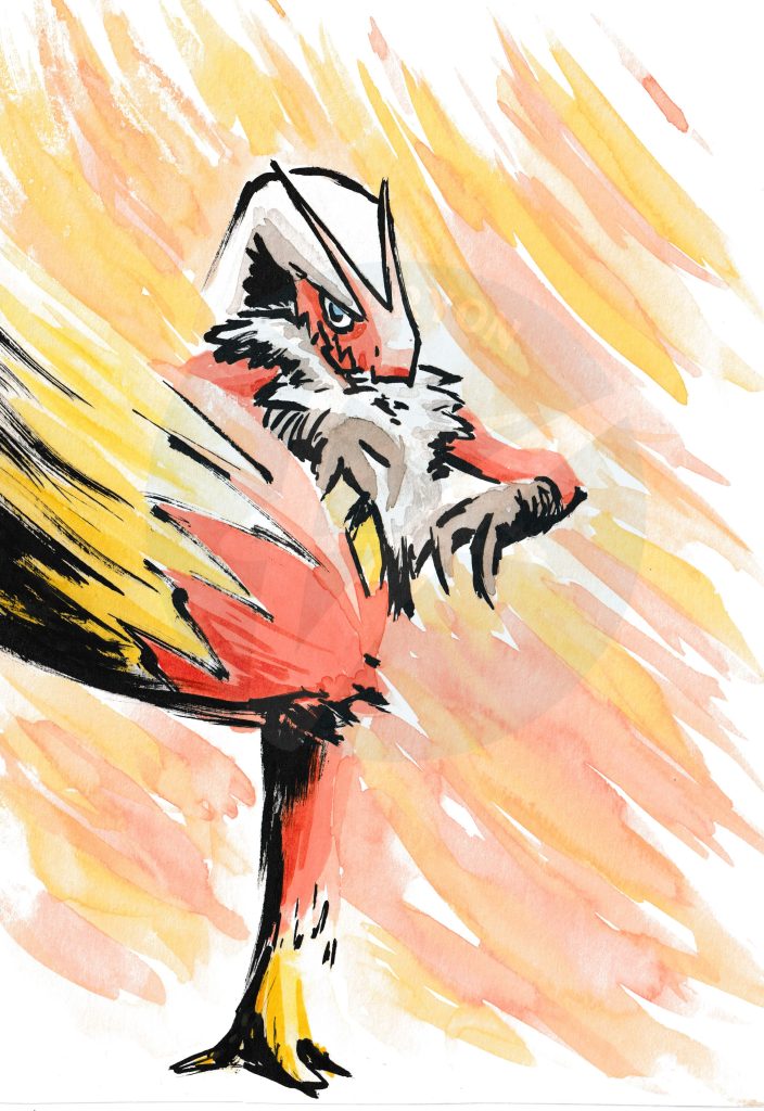 Blaziken (Pokemon Fanart)