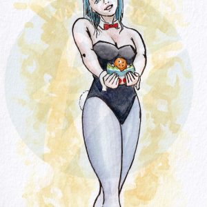 Easter Bulma (Dragonball Fanart)