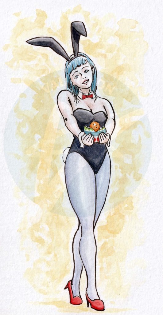 Easter Bulma (Dragonball Fanart)