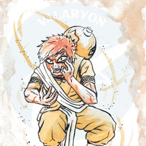 Gaara of the Sand (Naruto Fanart)