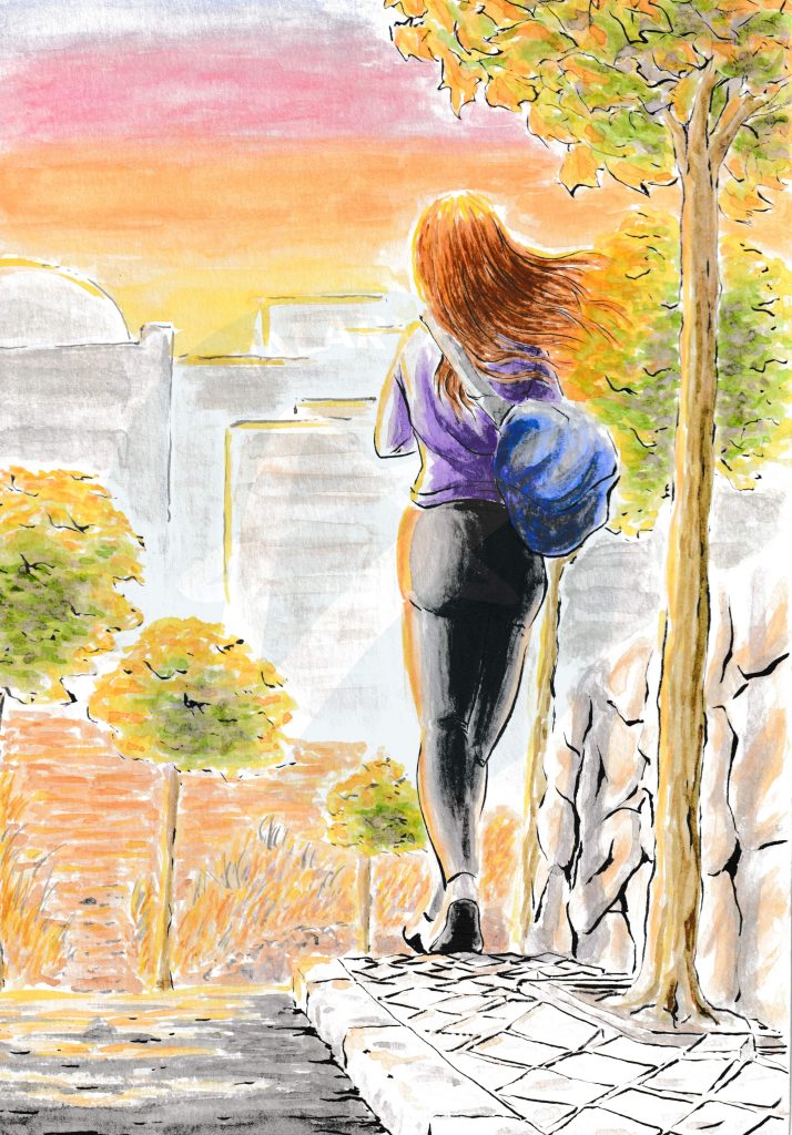 Walking Girl