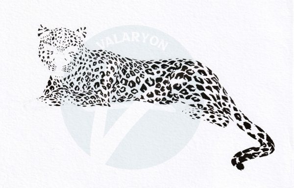 Leopard Acrylic Sticker