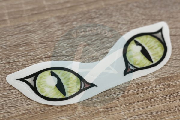 Cat Eyes Acrylic Sticker - Image 6