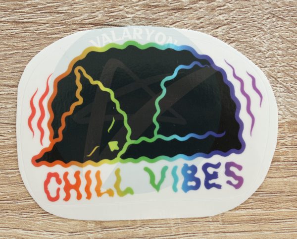 Chill Cat Acrylic Sticker - Image 5