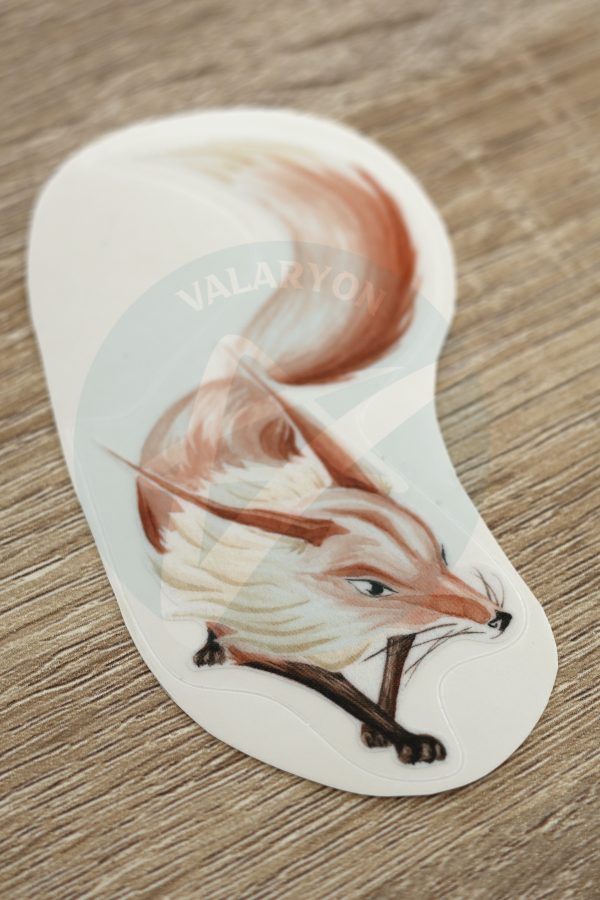 Fox Acrylic Sticker - Image 5