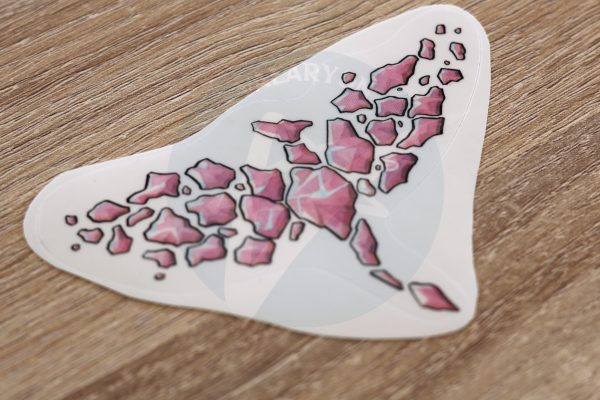 Crystal Dragon Acrylic Sticker - Image 5