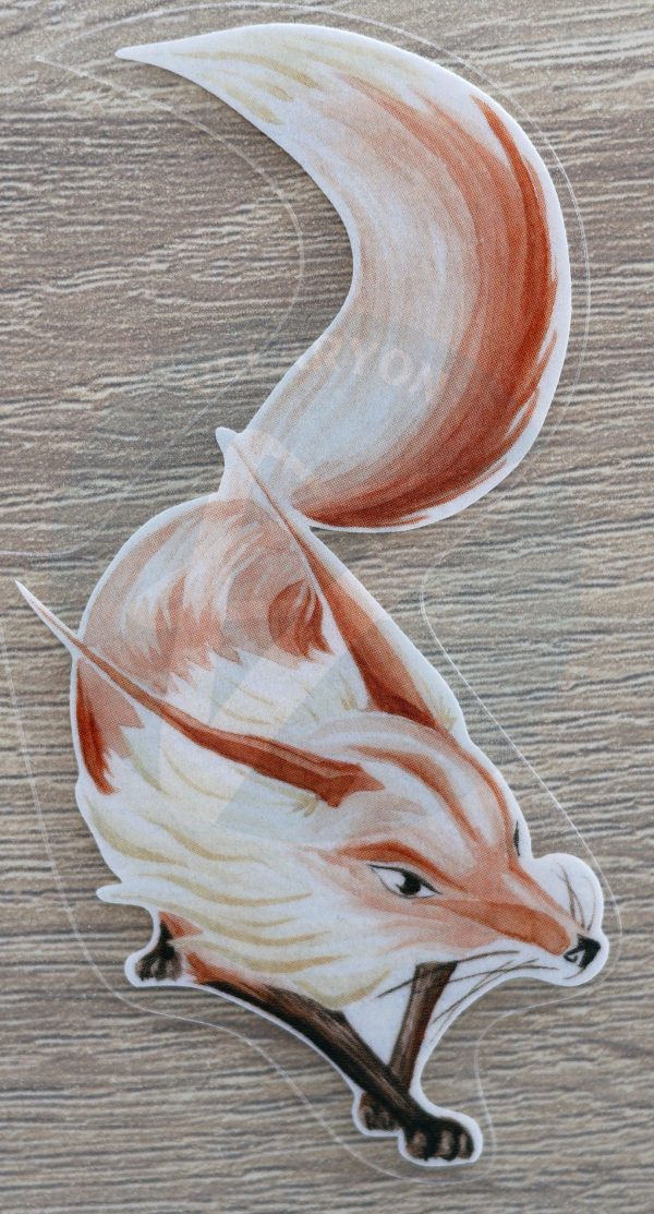 Fox Acrylic Sticker - Image 2