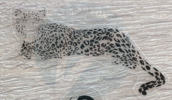 Leopard Acrylic Sticker - Image 2