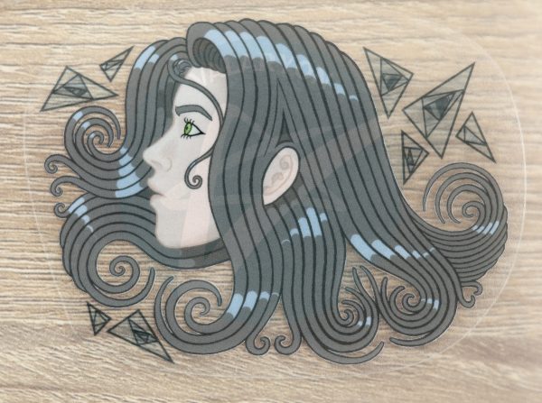 Nora Noveau Acrylic Sticker - Image 2