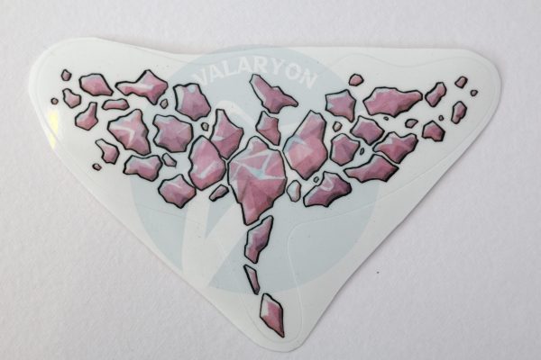 Crystal Dragon Acrylic Sticker - Image 3