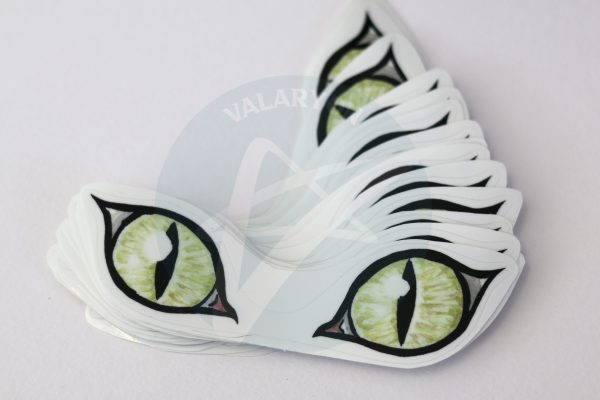 Cat Eyes Acrylic Sticker - Image 4