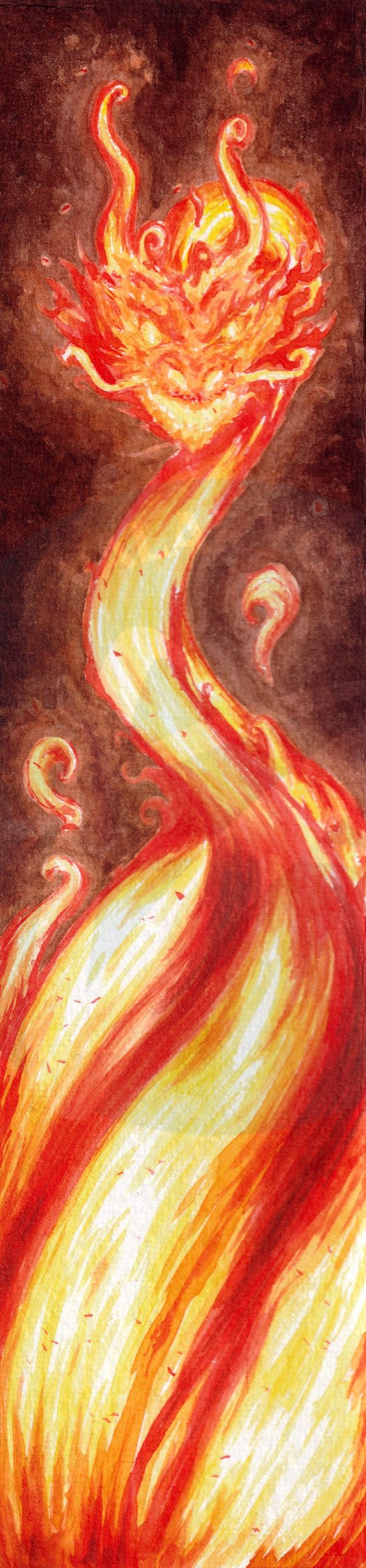 Fire Dragon Bookmark - Image 2