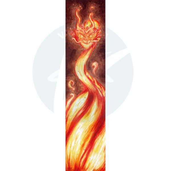 Fire Dragon Bookmark