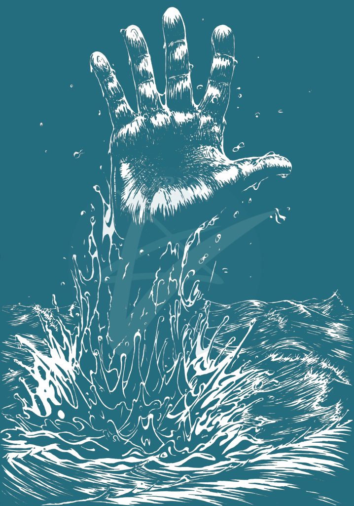 Reach Acrylic Sticker