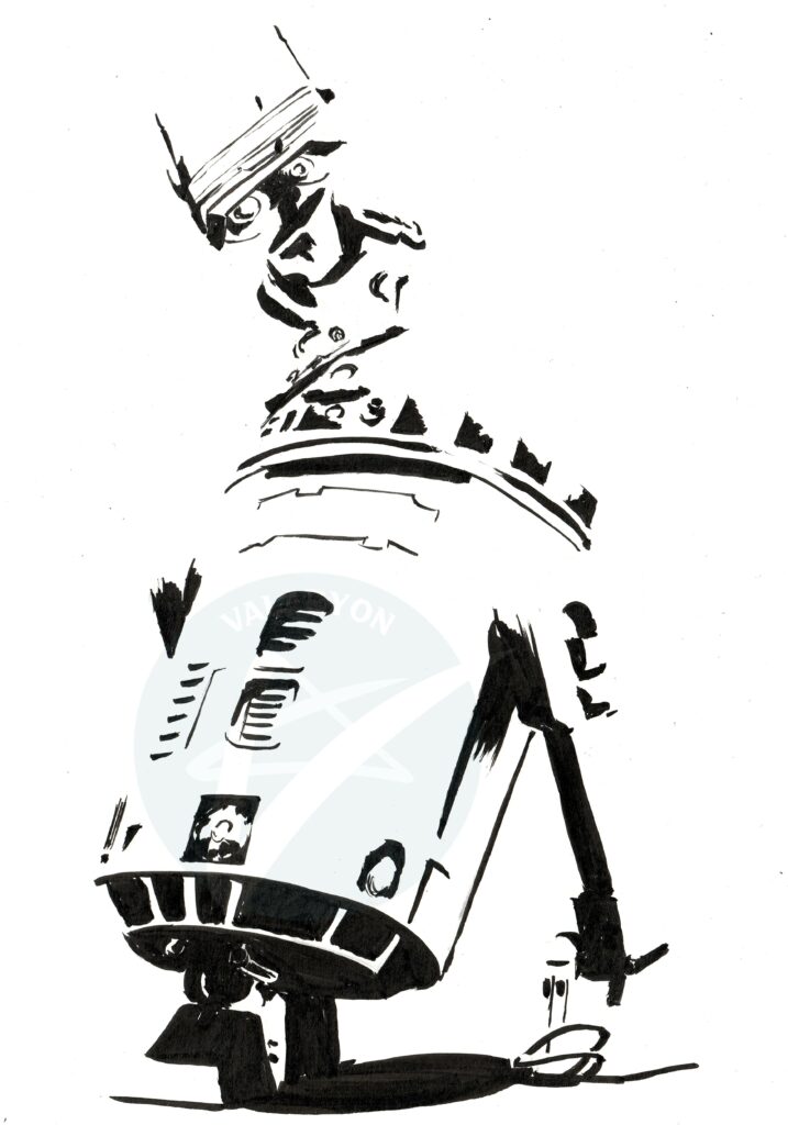 R2-D2 and BD-1 (Star Wars)