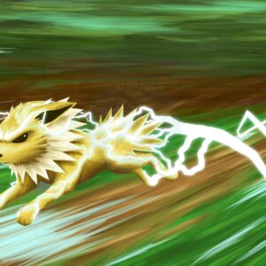 Jolteon (Pokemon fanart)