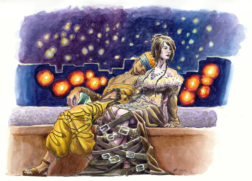 Wakka and Lulu (Final Fantasy X)
