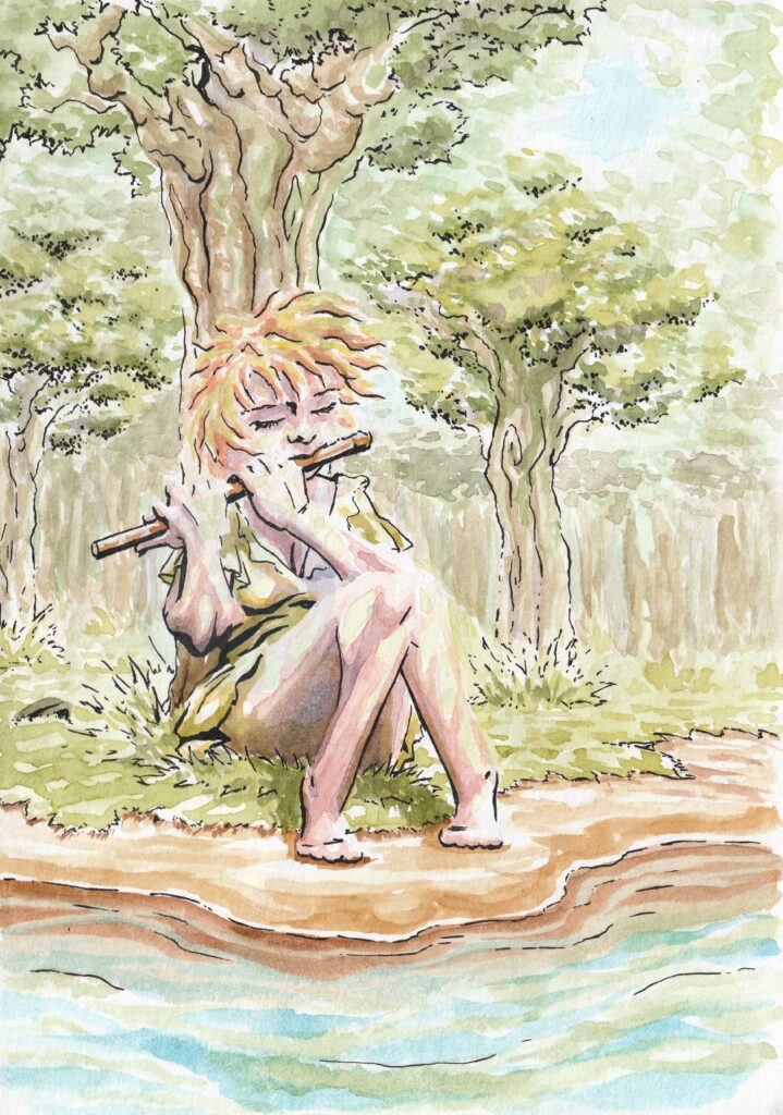 Flute Girl
