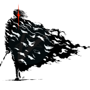 Ragged Acrylic Sticker