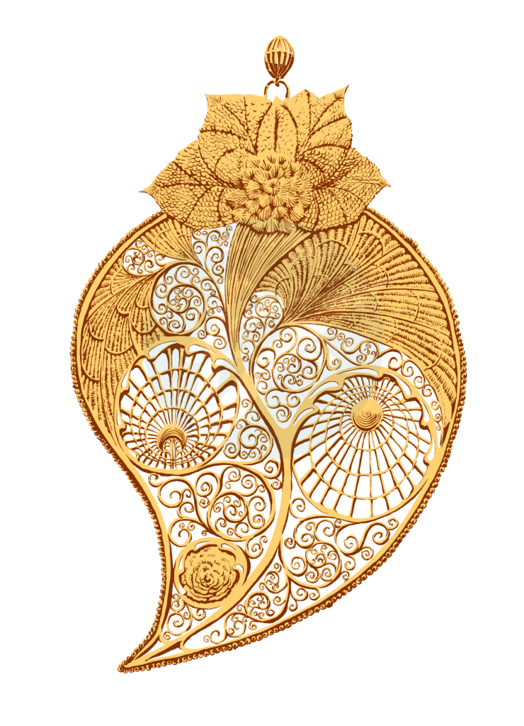 Ornate Acrylic Sticker