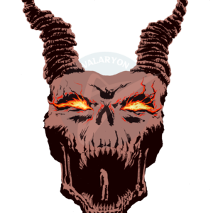 Demon Acrylic Sticker