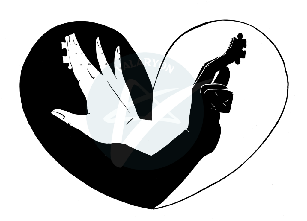 Puzzling Acrylic Sticker