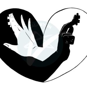 Puzzling Acrylic Sticker