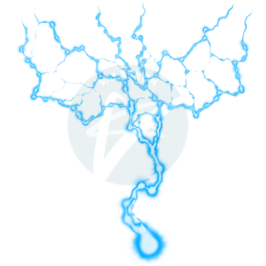 Lightning Dragon Acrylic Sticker