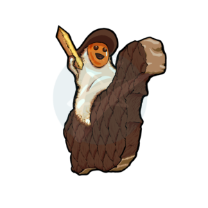 Ovo a Cavalo Acrylic Sticker