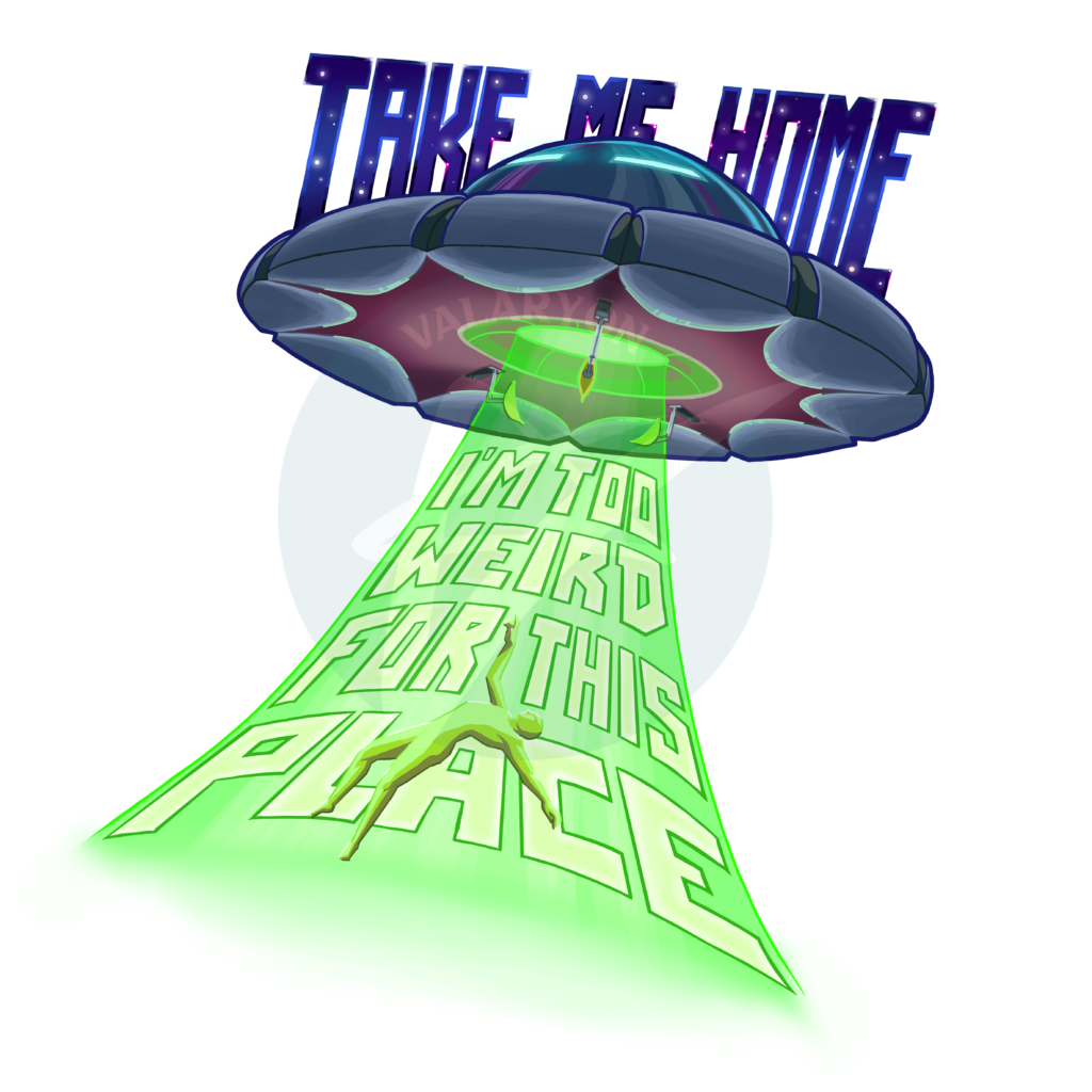 Take me Home Acrylic Sticker