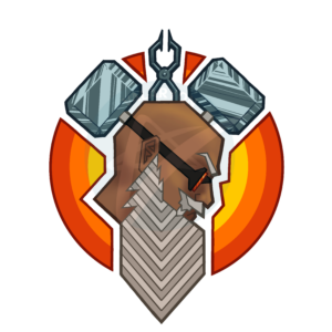 Valkor Noveau Acrylic Sticker