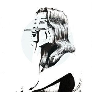 Mustache (Inktober 2025 1)
