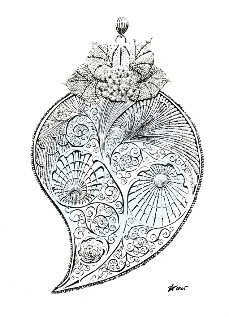 Ornate (Inktober 2025 17)