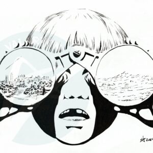 Binoculars (Inktober 2024 5)