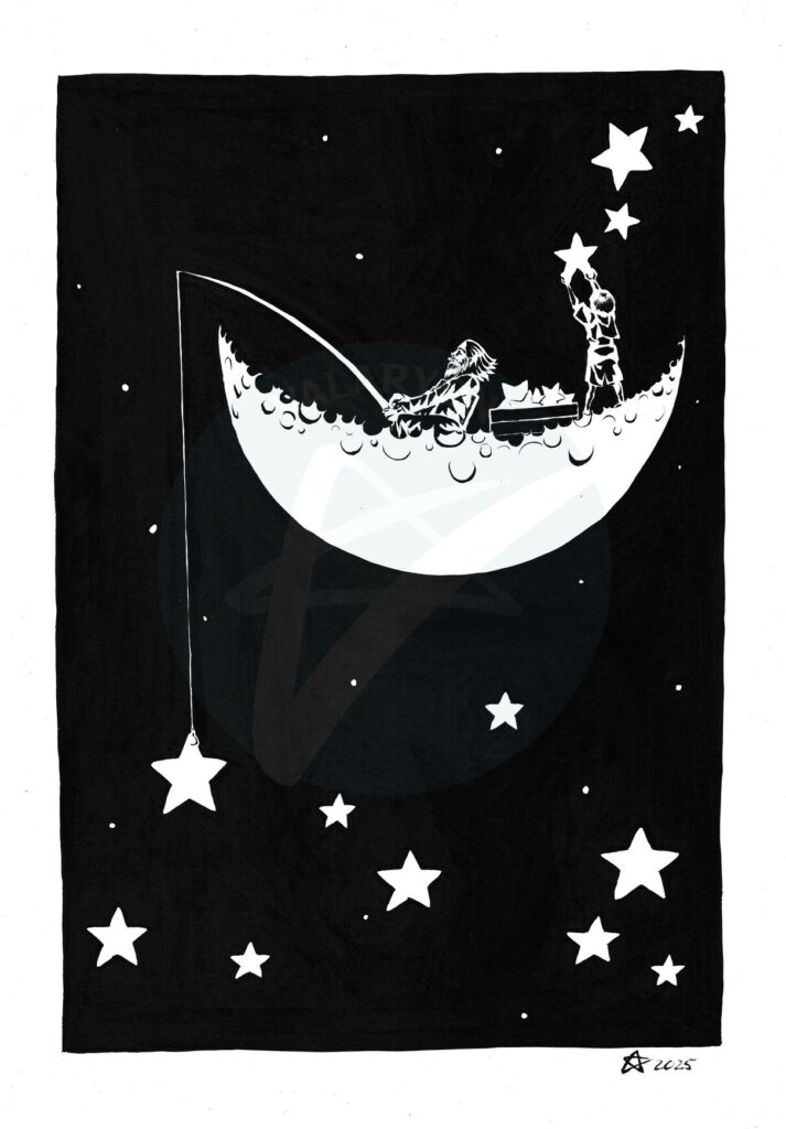 Starfish 2 (Inktober 2025 7-2)