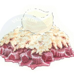 Rhubarb Crumble